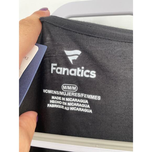 Fanatics Black Seattle Sounders FC Short Sleeve T-shirt Tunic Top Women's Medium - Picture 5 of 9